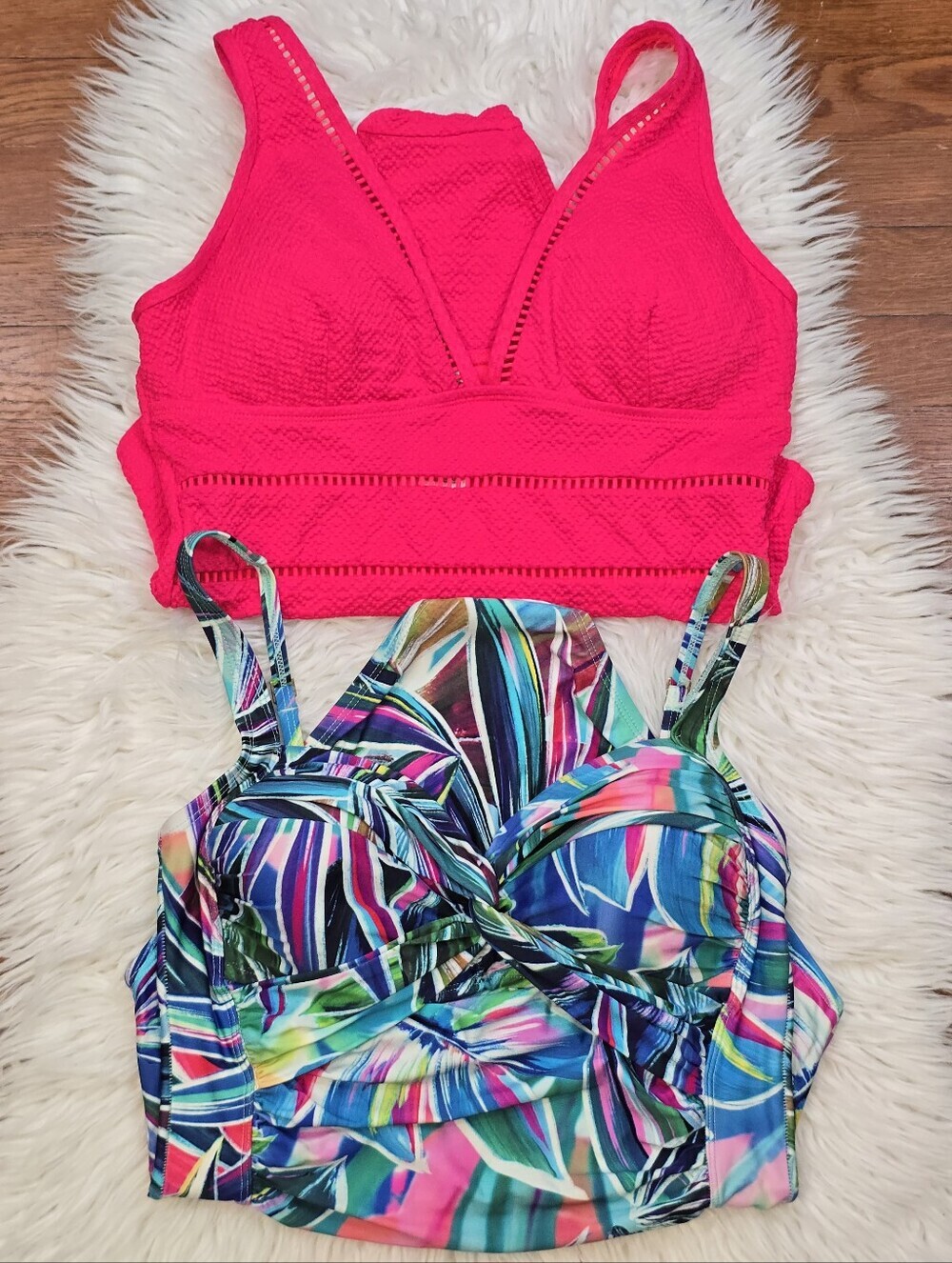 La Blanca Time and Tru Swimsuit Bundle Sz.12 One Piece Swimwear Set Resortwear